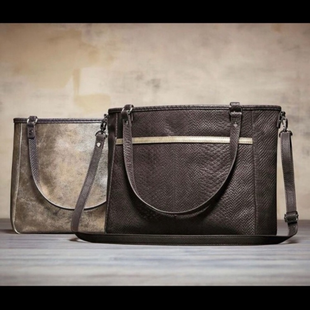 Jewel by Thirty-One Townsfair Reversible Tote!